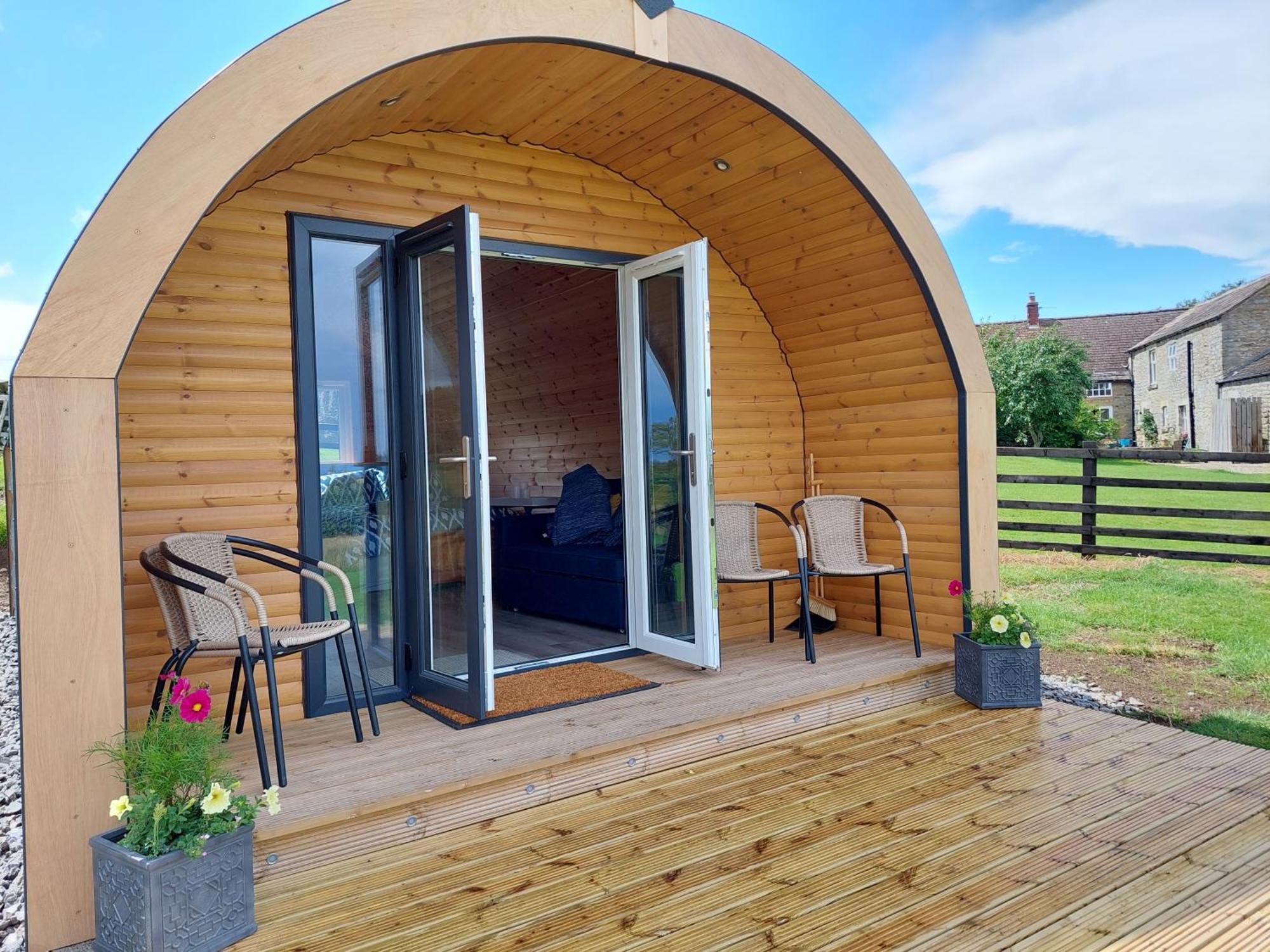 Apartament High Whashton Springs Glamping Pod, Richmond Yorks Zewnętrze zdjęcie